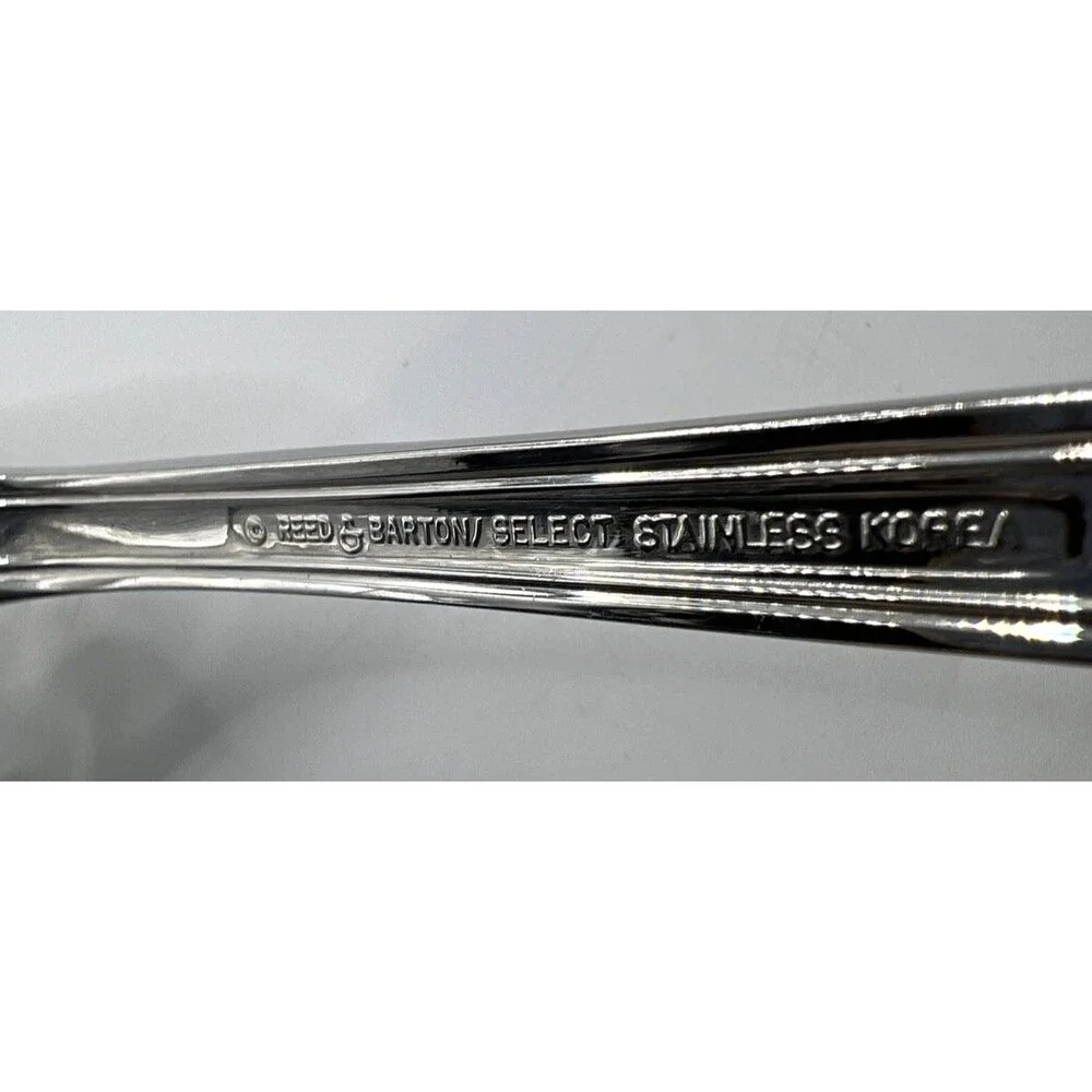 5 Pc Serving Set Reed Barton Select Serving Stainless Korea Cutlery Flatware